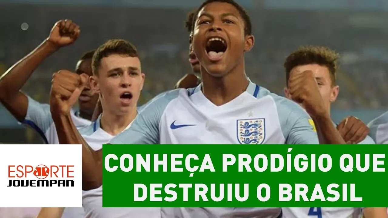 Rhian Brewster: conheça prodígio que DESTRUIU o Brasil Sub-17!