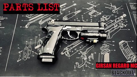 Parts List!! Girsan Regard BlackOut