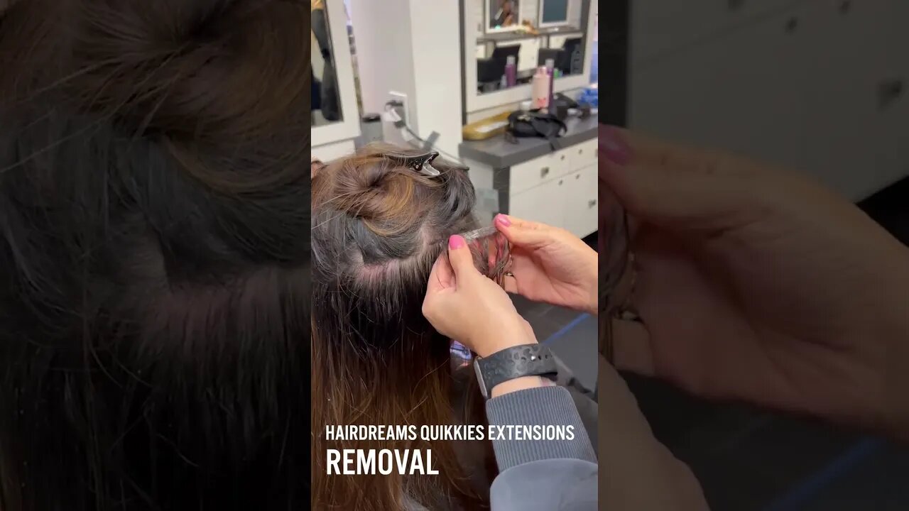 HER Hairdreams Quikkies Extensions Removal