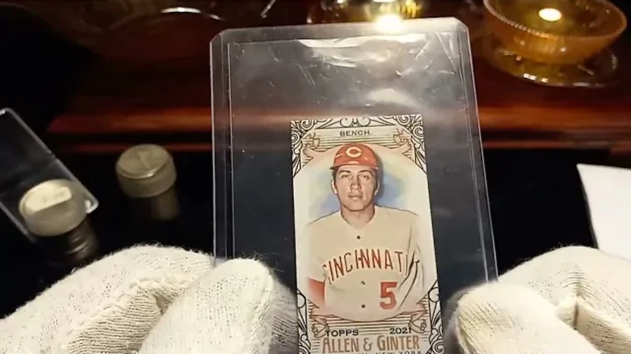 I need your thoughts on offering first dibs of my 90% to channel viewers. 2 more Jonny Bench cards