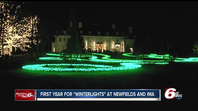 Winterlights at Newfields, Indianapolis Museum of Art kicks off