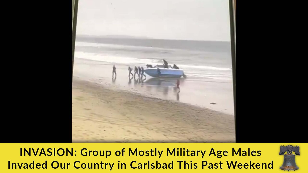 INVASION: Group of Mostly Military Age Males Invaded Our Country in Carlsbad This Past Weekend