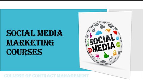 Social media marketing courses