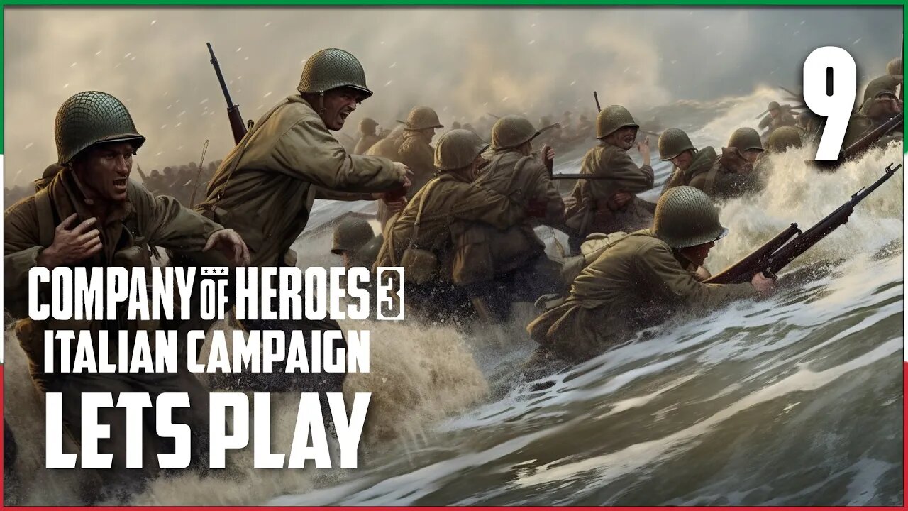 OUTSKIRTS OF CAIAZZO - Company of Heroes 3 - Italian Campaign Part 9