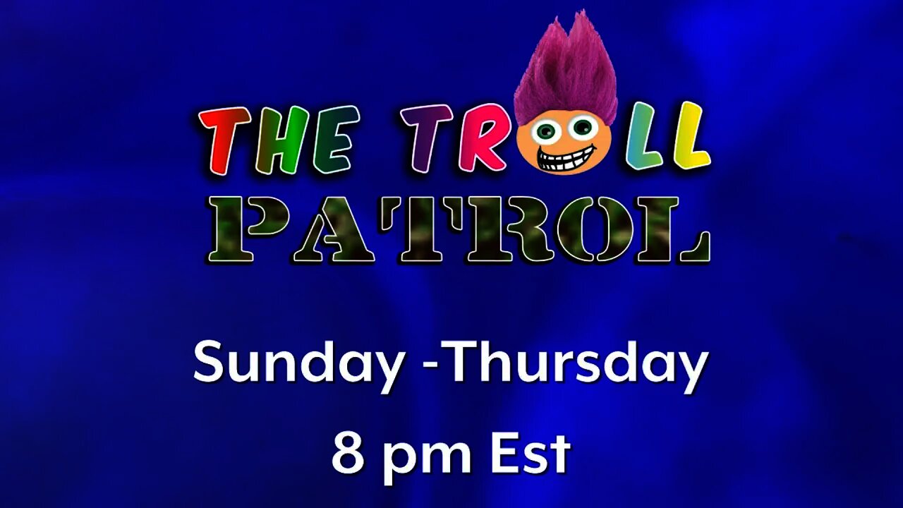 Copy of The Troll Patrol LIVE! – Interactive Political Talk