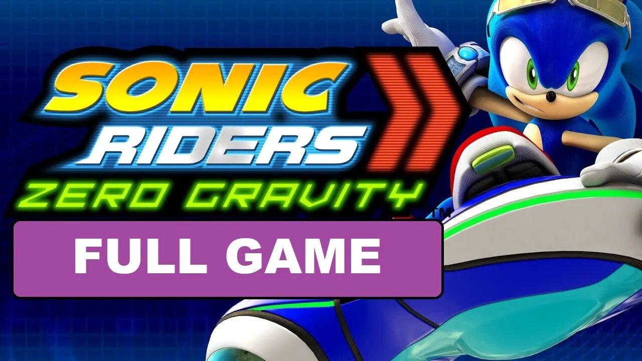 Sonic Riders: Zero Gravity [Full Game | No Commentary] PS2