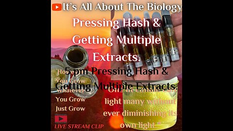 Pressing Hash & Getting Multiple Extracts