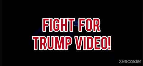 AWSONE FIGHT FOR TRUMP VIDEO