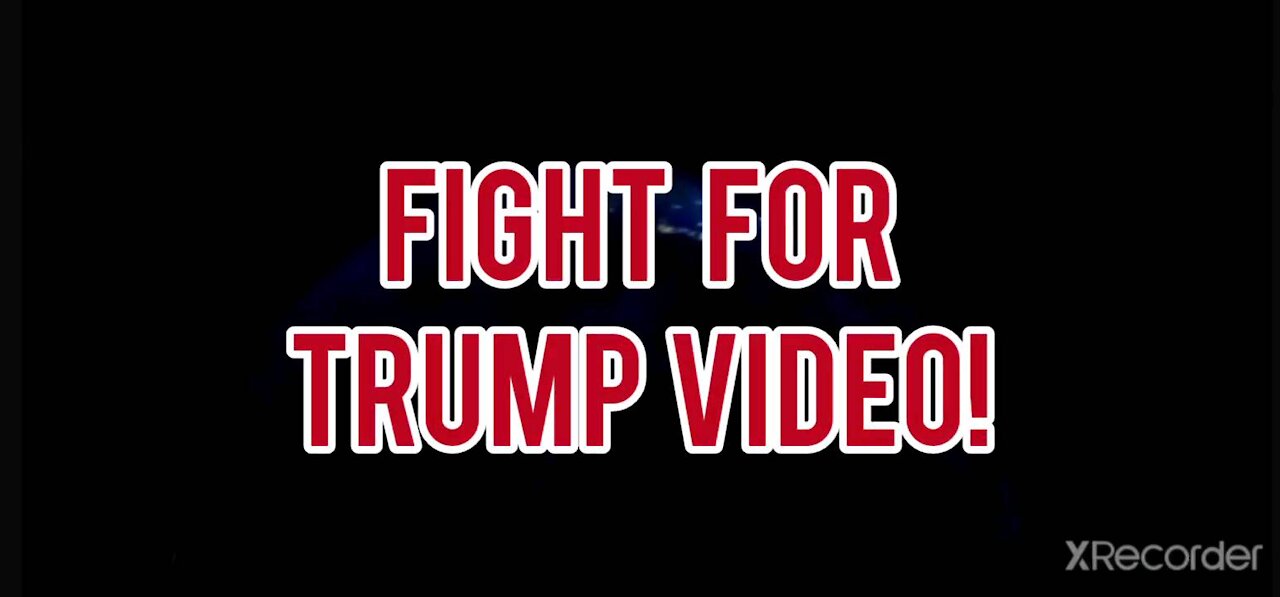 AWSONE FIGHT FOR TRUMP VIDEO