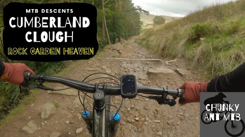 MTB Descents | Peak District | Cumberland Clough | Rock Garden heaven!