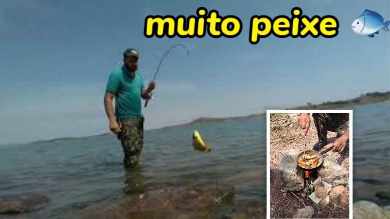 piranha fishing in a beautiful paradise in Brazil
