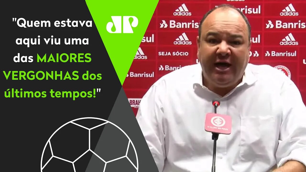"ELE MENTIU!" Vice do Inter ATACA presidente do Flamengo e DISPARA: "hoje foi uma VERGONHA!"