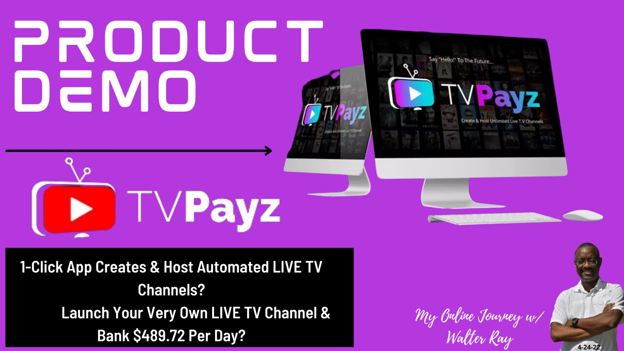 TV PAYZ | Launch Your Very Own LIVE TV Channel