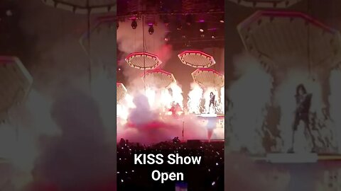 KISS Band Show Open #rock #best #life #guitar