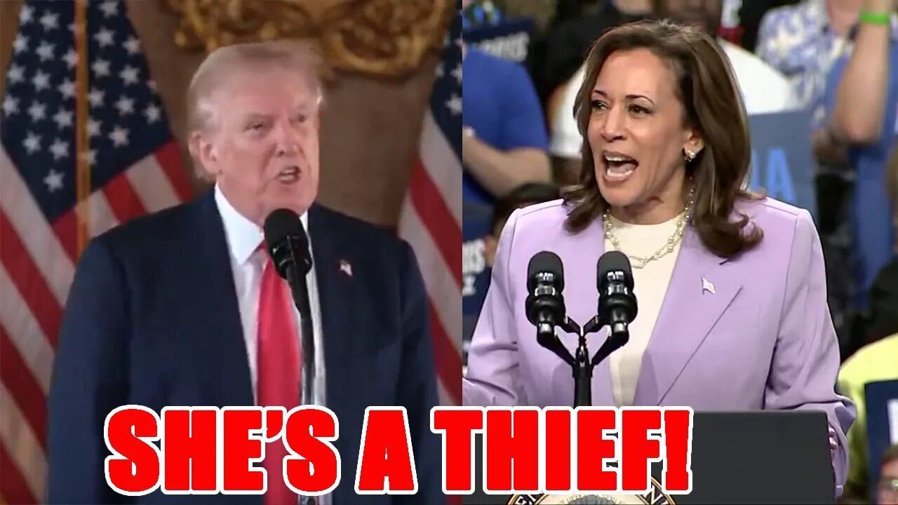 Kamala Harris just STOLE MAJOR Trump policy promise as her own in SHOCKING video!