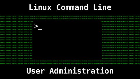 Linux Command Line - Users