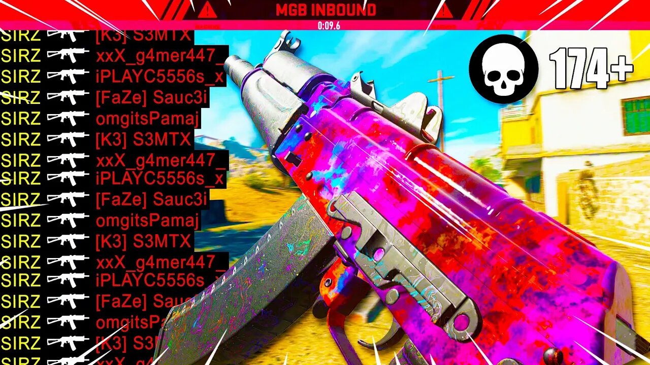174 KILLS + NUKE on SHIPMENT with #1 BEST KASTOV-74U CLASS (Modern Warfare 2)