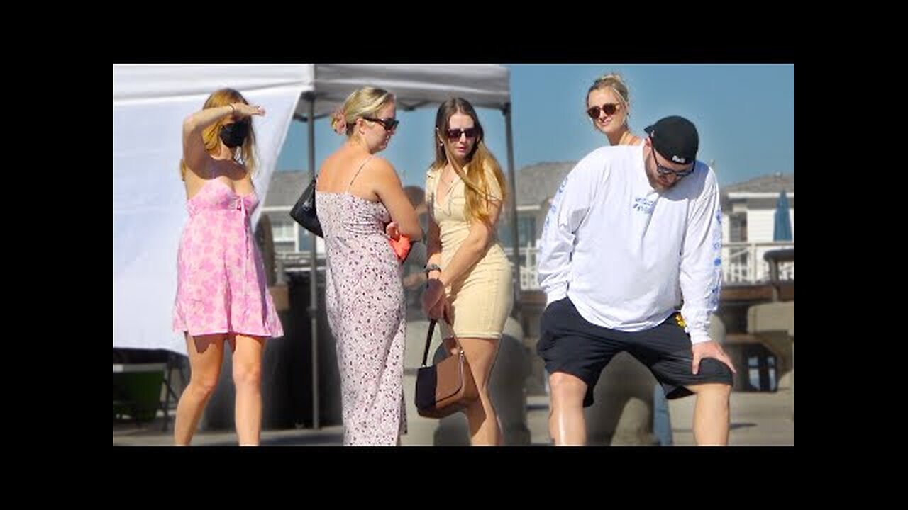 WET FART PRANK at the BEACH! CODE BROWN!