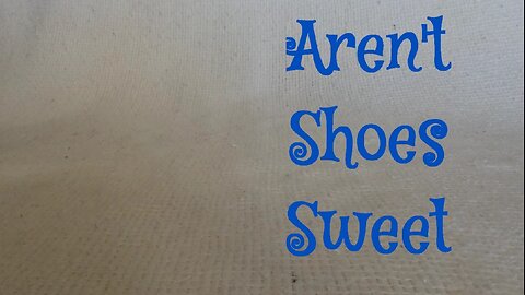 Aren't Shoes Sweet