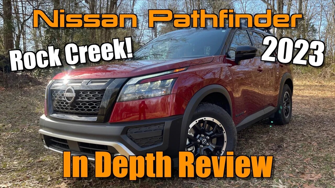 2023 Nissan Pathfinder Rock Creek: Start Up, Test Drive & In Depth Review