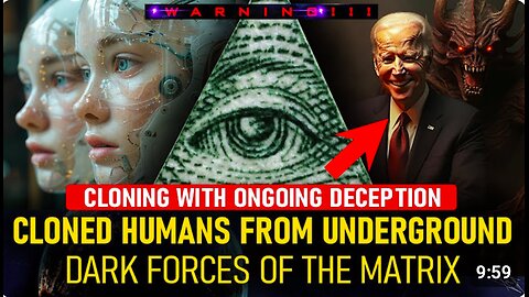 CLONED VESSELS & NPC`s FROM UNDERGROUND BASES OF ILLUMINATI. “ONGOING DECEPTION” OF THE MATRIX