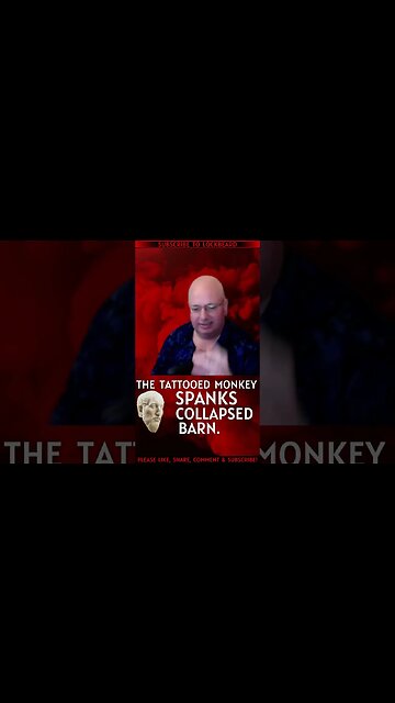 MONKEY SPANKS COLLAPSED BARN