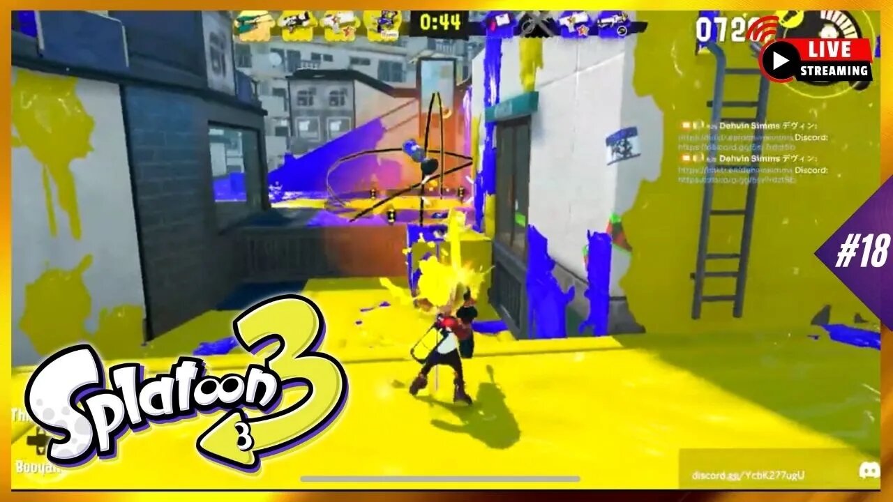 🔴 Chill Season's New Map Splatoon 3 Gameplay Livestream | Dehvin7 Gaming