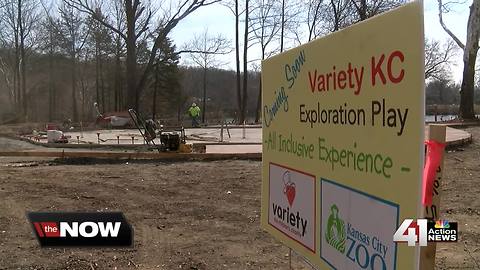 KC Zoo building all-inclusive playground