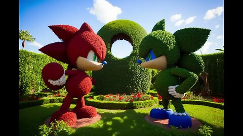 Sega and Nintendo AI Topiary