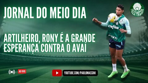 JORNAL DO MEIO-DIA - AO VIVO! PALMEIRAS SE PREPARA PARA SEQUÊNCIA DECISIVA