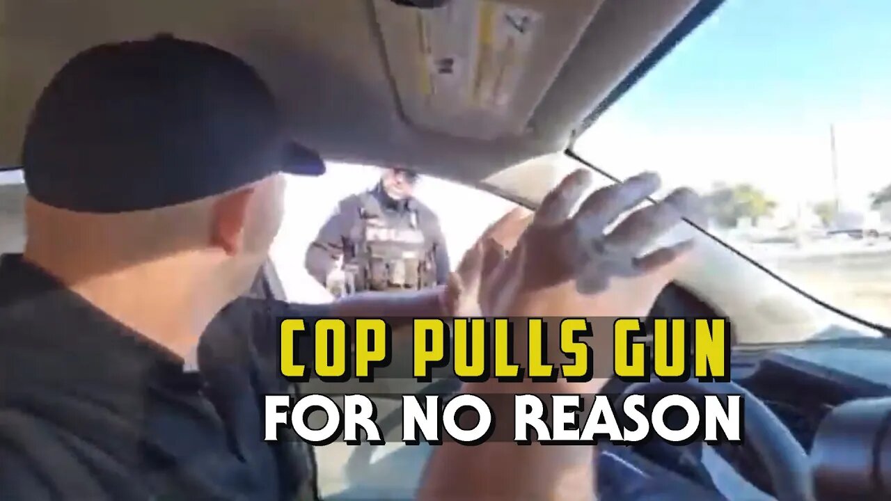 Cop Pulls Gun On Two Men For No Reason