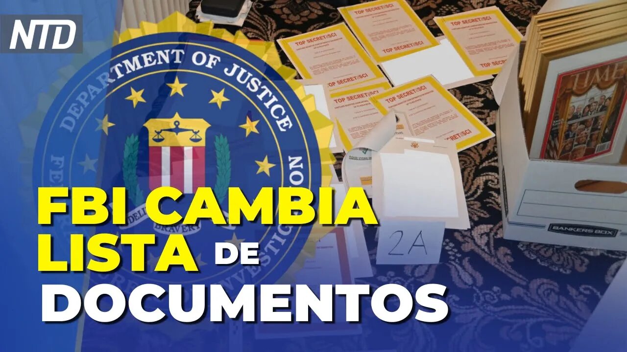 FBI cambia cantidad de documentos incautados; Huracán Ian se intensifica | NTD