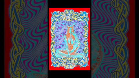 Optical Illusion Psychedelic Prints by LARRY CARLSON #psychedelicart #psyart #opart #popart #acid