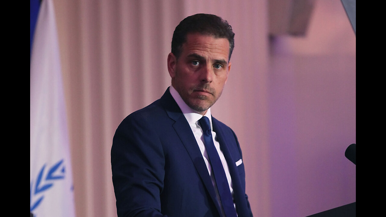 Running Scared! Hunter Biden Runs From Media and Hides!