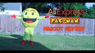 Pac man mascot costume review