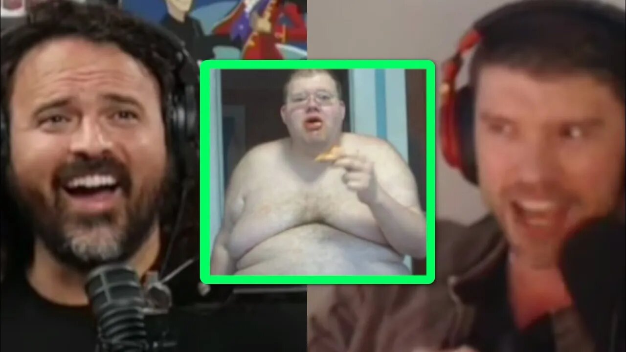 300lb virgin Cries after getting a Handjob