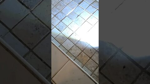 How to spot a bad shower pan in a bathroom. #shortvideo #shorts