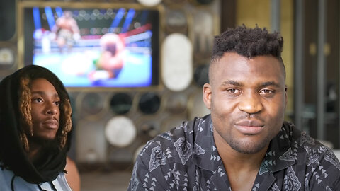 Reacts to Francis Ngannou thoughts on His FIRST Boxing Match