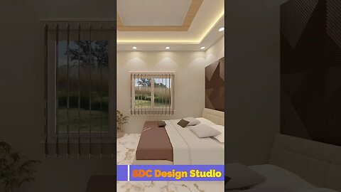 #0045 A modern bedroom interior design 🎈💞 #viral #shorts #bedroomdecor