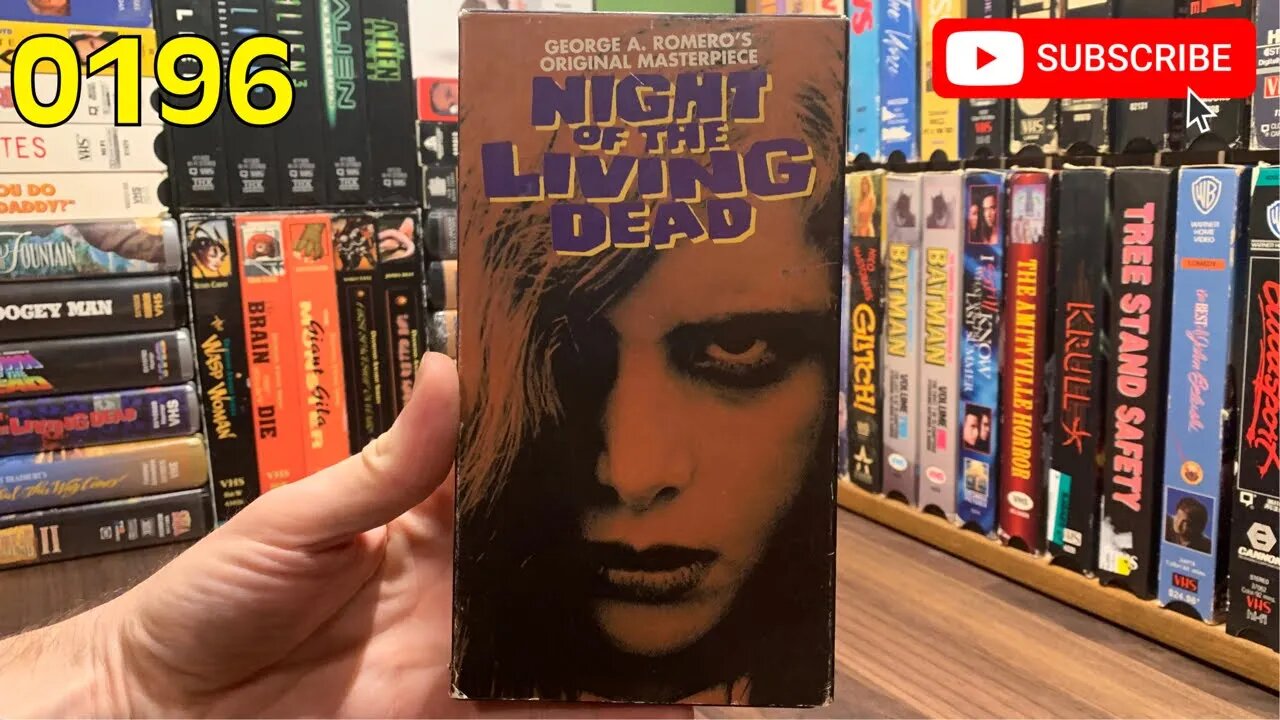 [0196] NIGHT OF THE LIVING DEAD (1968) VHS INSPECT [#nightofthelivingdead #nightofthelivingdeadVHS]