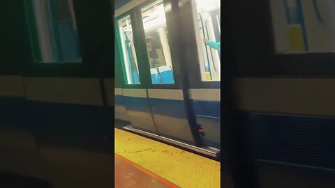 Nonstop Montréal Metro #montrealtourism #train #traintravel #viralvideo