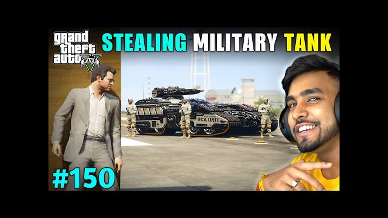 I STOLE MOST POWERFUL TANK FROM MILITARY BASE!