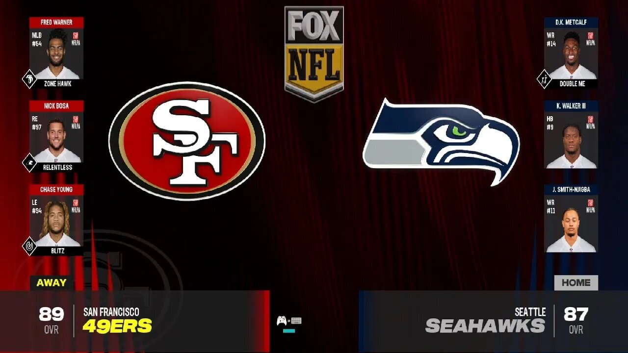 Madden 24 Year 2026 Game 6 49ers Vs Seahawks