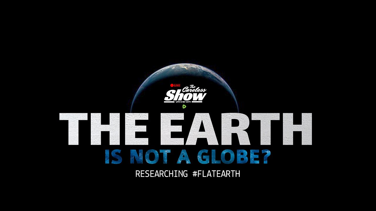 THE EARTH IS FLAT!!