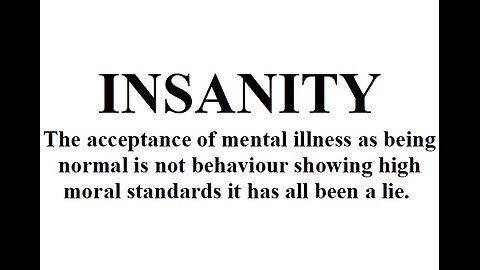 INSANITY