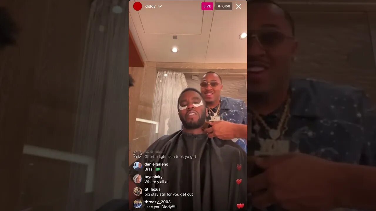 P DIDDY IG LIVE: Diddy Talks About His New Born Baby Daughter & Going Into 2023 Winning (31/12/22)