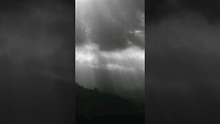 Storm clouds on the mountain #shorts #nature #clouds