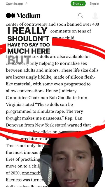 🤨 There’s no such thing as a Minor Attracted Person (MAP). Stop humanizing demonic behavior.