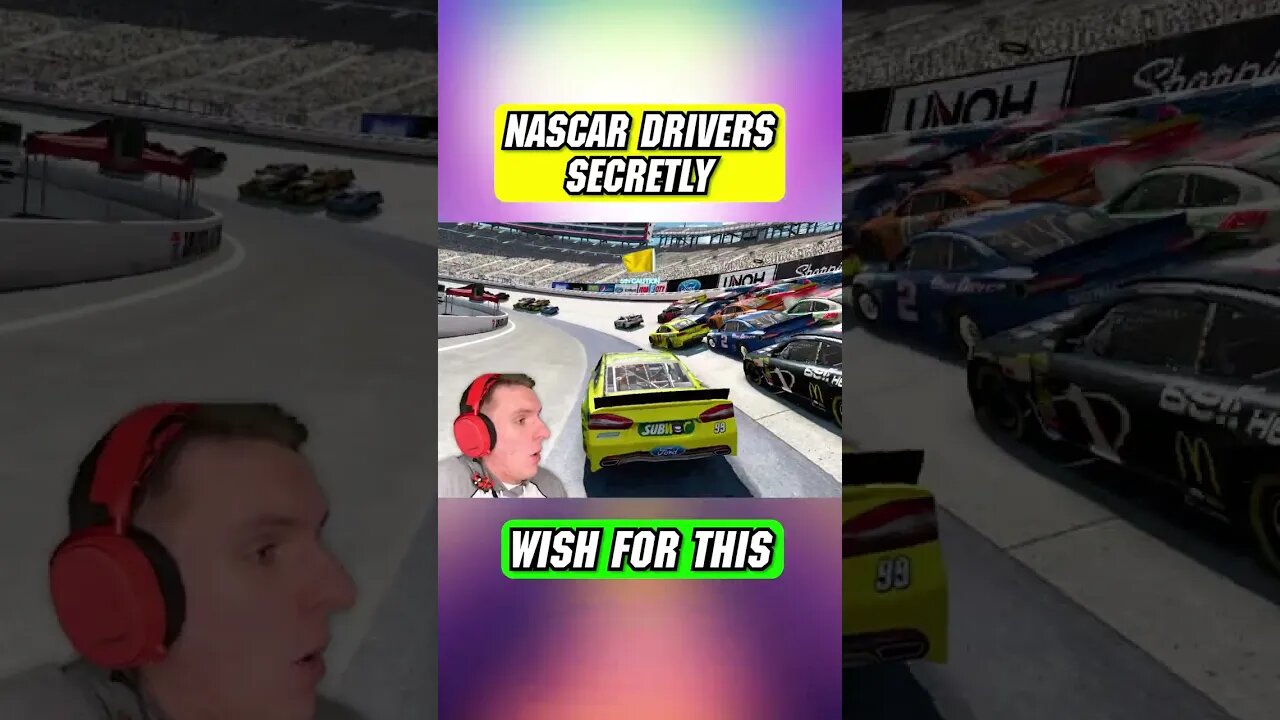 NASCAR drivers secretly wish for this | #Shorts #NASCAR