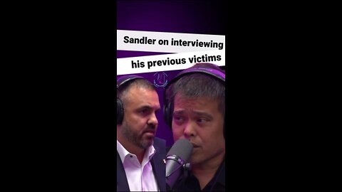 Kyle Sandler discusses interviewing some of his previous victims